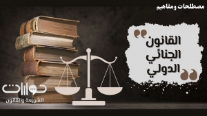 مفهوم القانون الجنائي الدولي